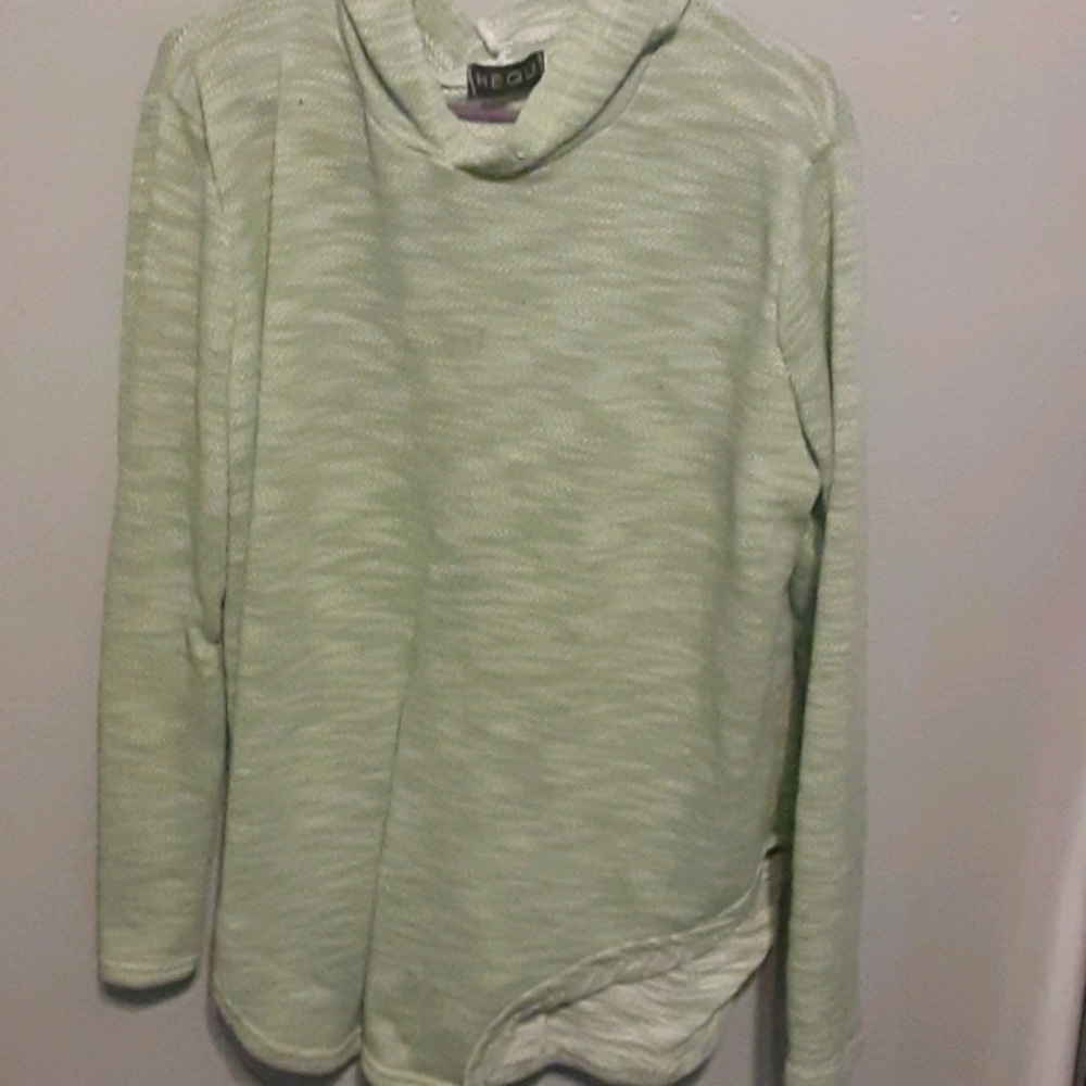 Green hoodie
